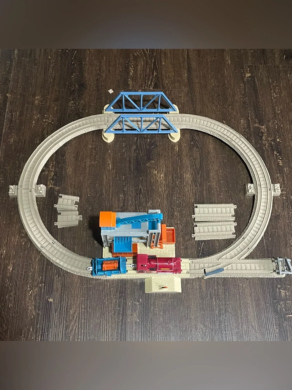 Thomas TrackMaster Sodor Lumber Yard Set Track Motorized Engine